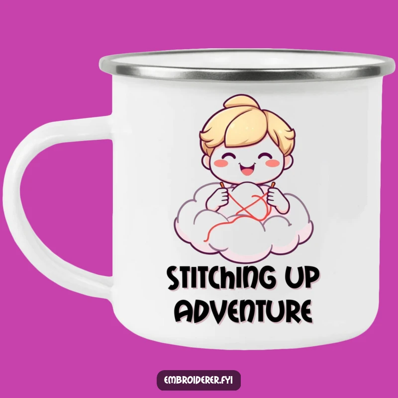 Funny Cloud Maker Camping Mug: Dreamer's Brew, Hilarious Outdoor Gift