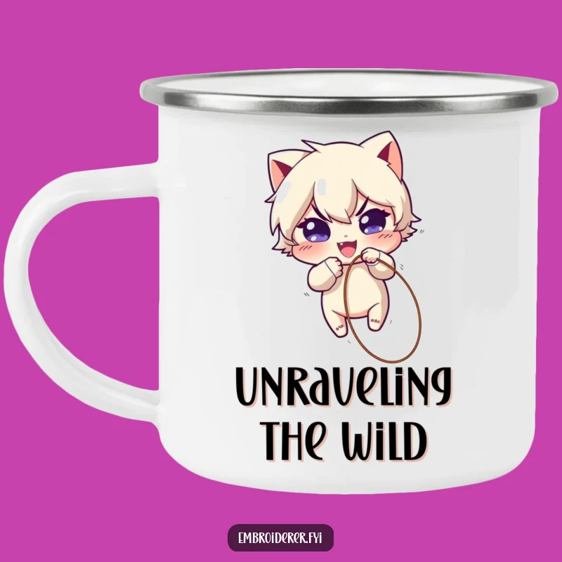 Funny Camping Mug: Mischief Around the Fire, Perfect Funny Gift for Campers