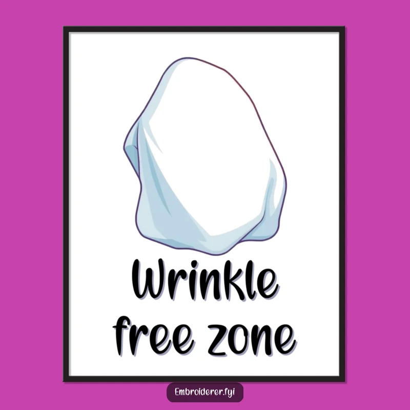 Contented Iron Art Print: Tidy Decor for Organized Spaces