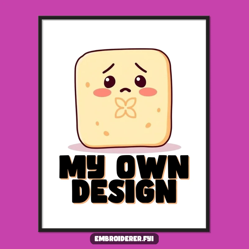 Funny Confused Soap Poster: Hilarious Wall Art of Accidental Artistic Creation