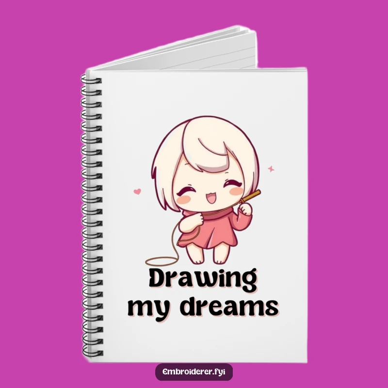 Funny Artistic Crafter Notebook: Playful Needlework Journal