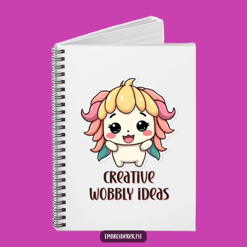 Funny Lopsided Creation Notebook: Proud Crafter Journal for Ideas